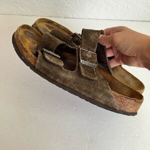 Birkenstock Arizona Suede Sandals Size 40